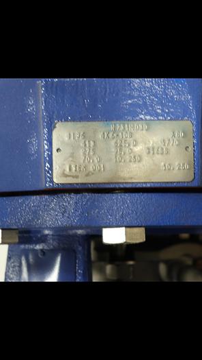 Used Goulds 3196 4X6X10G Pump #44643