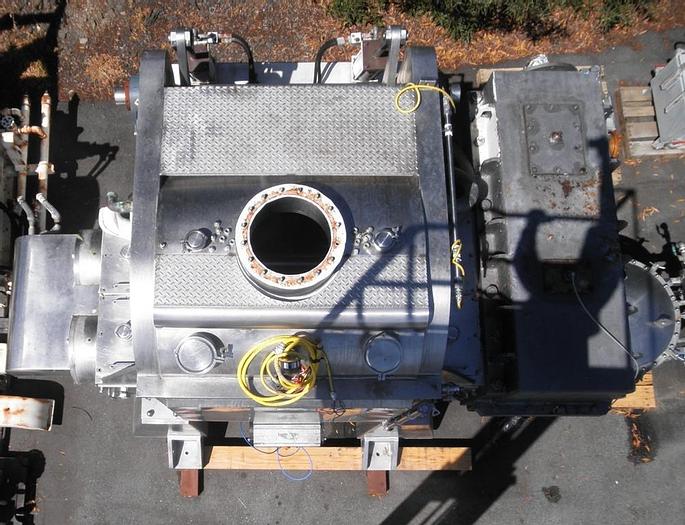 Used 200 GALLON AARON PROCESS DOUBLE ARM VACUUM MIXER/DRYER – S/S – VACUUM & JACKETED (#9391)