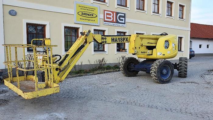 Gebraucht 2005 Haulotte HA18 PXNT 4x4x4 Gelenk Teleskoparbeitsbühne