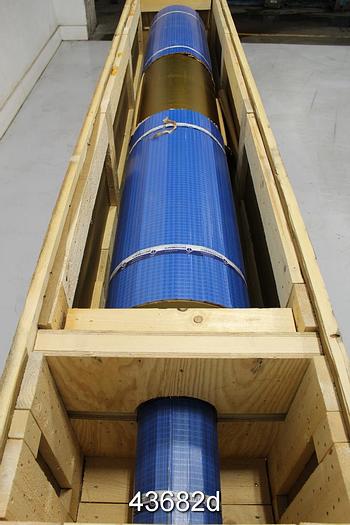 Unused Edge Wallboard Chilled Iron Calender Roll, 16"x 106" #43682