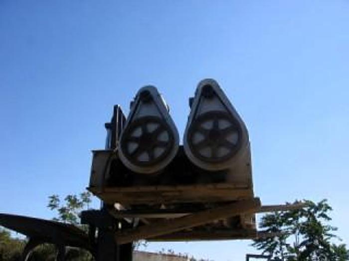 Used Bin, Bin Bottom, 4-Screw, 9" x 7', S/st, 1 HP, 2-Way, #S732587