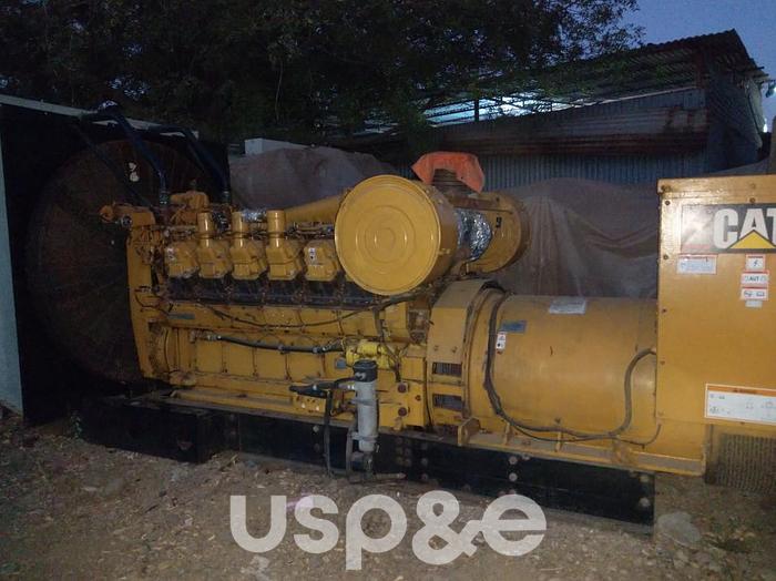 Used 1 MW 2004 Used Caterpillar 3512 Diesel Generator Sets