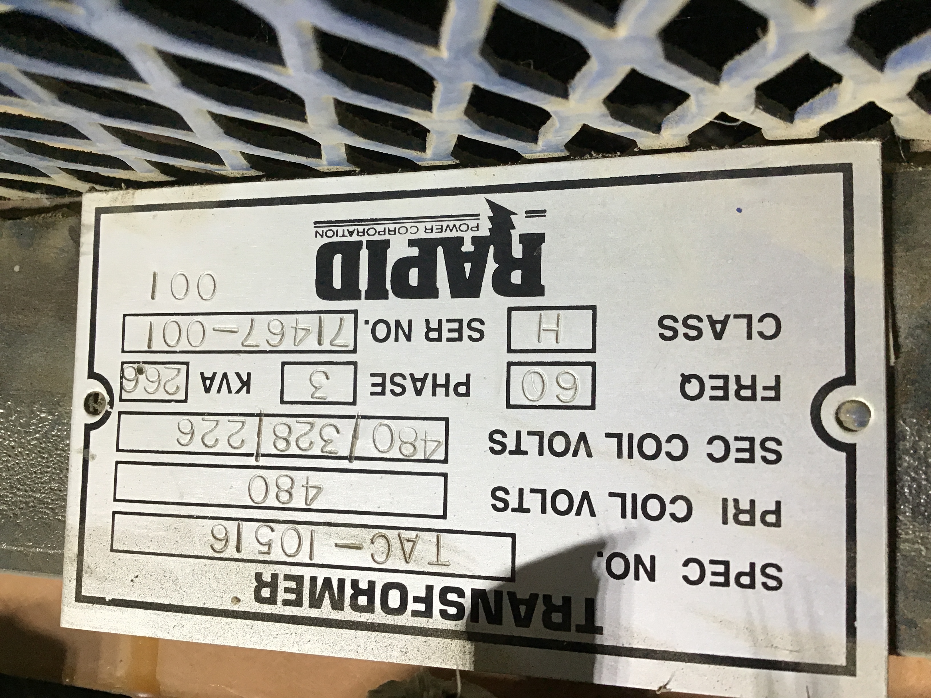 Used Rapid DC Power Supply