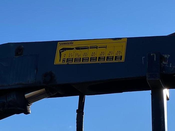 Used 2008 Hiab Crane Pipe Arm Handler on Cat 312 Undercarraige Hiab / Caterpillar