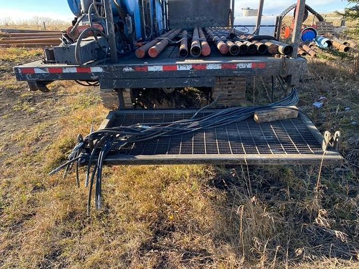 Used 2008 Hiab Crane Pipe Arm Handler on Cat 312 Undercarraige Hiab / Caterpillar