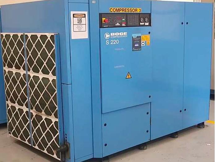 Used BOGE / IR S220 Sea Container Compressor Package