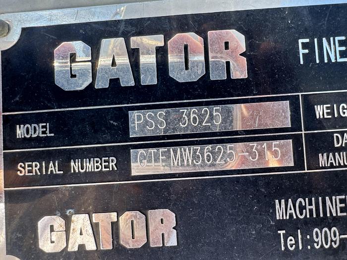 Used 2015 Gator PSS 3525