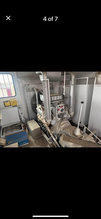 Used Gardner Denver Triplex 4' x5" Triplex Well Servicing pump 10,000 PSI