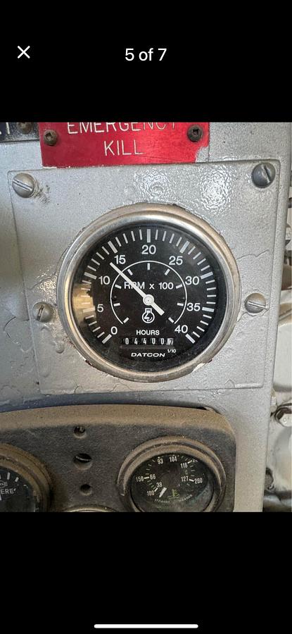 Used Gardner Denver Triplex 4' x5" Triplex Well Servicing pump 10,000 PSI