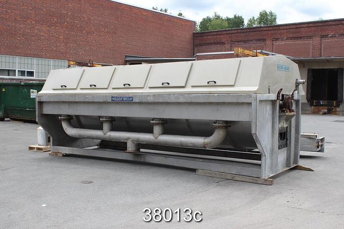 Used Holder Group 1500 Drum Thickener, 216" Face, 60" Diameter #38013