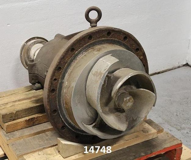 Used Babcock & Wilcox Centrifugal Pump, 8X10 X17 #14748