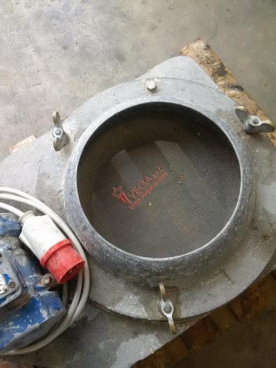 Used Heavy metal box for storage with net