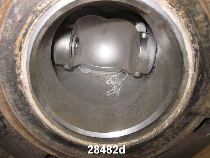 Used Dezurik Fig551 Vball Valve, 4", 316 Body #28482