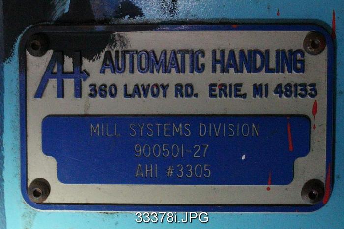 Used Automatic Handeling 900501 Kraft Complete Roll Wrapping System #33378