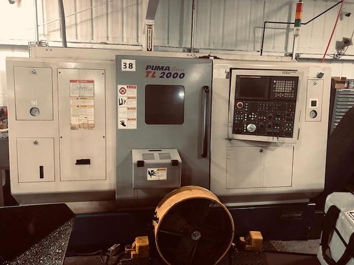 2008 Doosan Puma TL-2000 Twin Turret (4 Axis) CNC Lathe