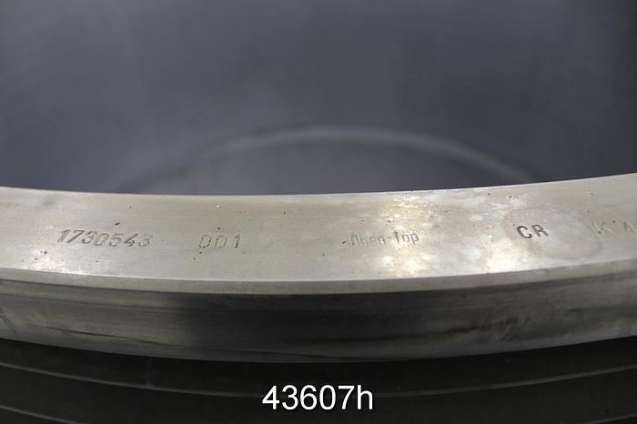 Unused Voith MSS 15/15 Stainless Steel Pressure Screen Basket, .006" Slots #43607