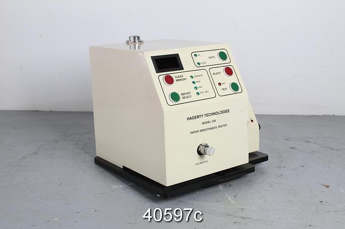Used Hagerty Technologies Model 538 Paper Smoothness Tester #40597