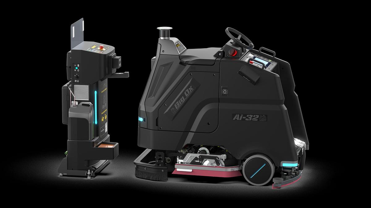 Used Big Ox Ai-32 Autonomous Floor Scrubber