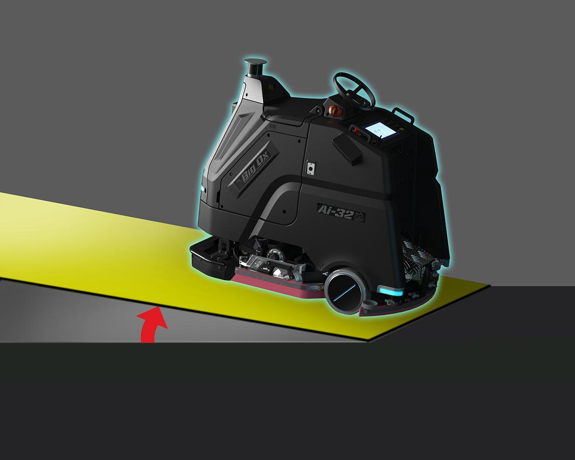 Used Big Ox Ai-32 Autonomous Floor Scrubber