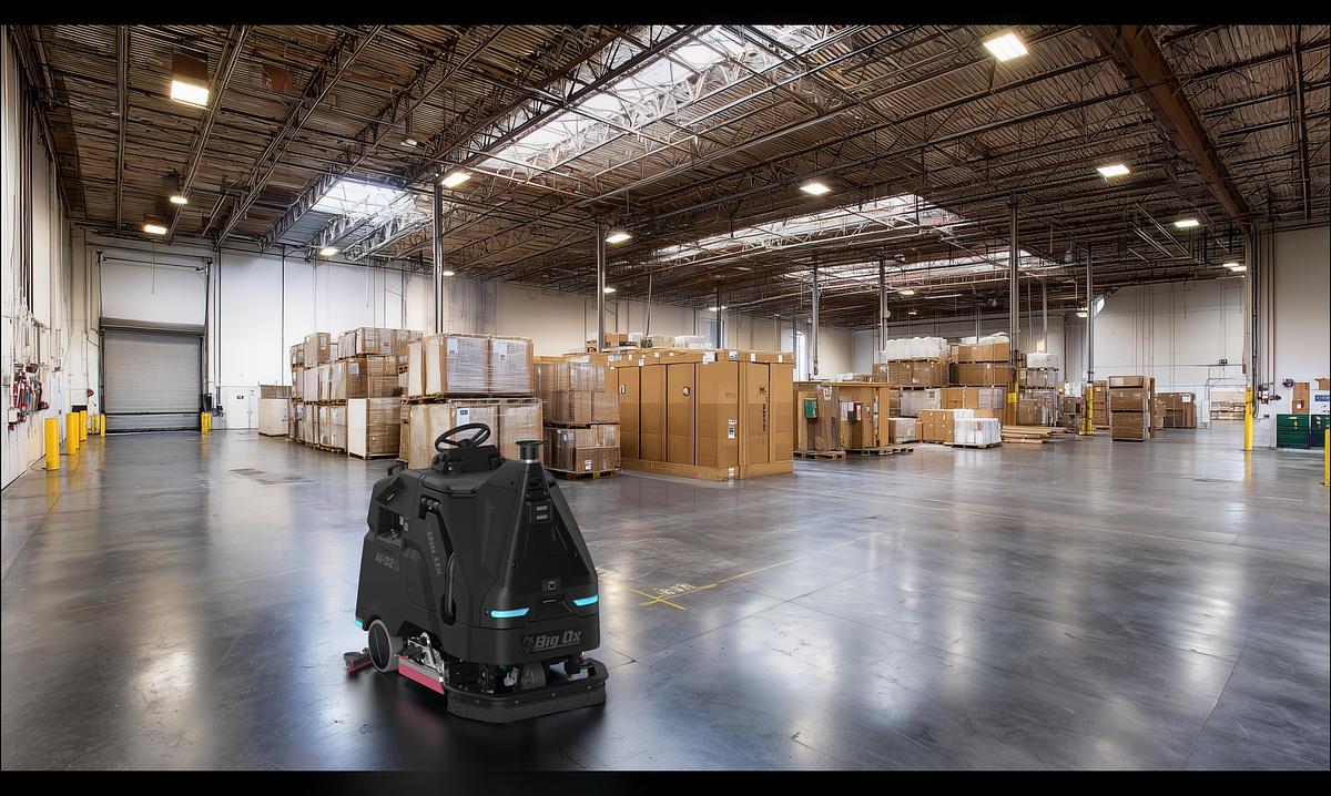 Used Big Ox Ai-32 Autonomous Floor Scrubber
