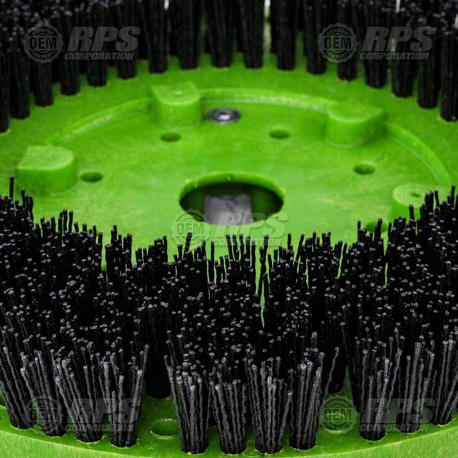 Brush,Tough-Grit,20"8-Lobe Green