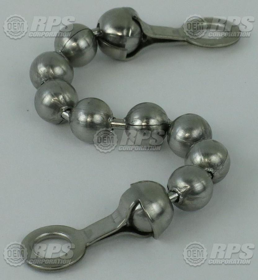 #370-4060 Chain, Bead, 4", Stainless
