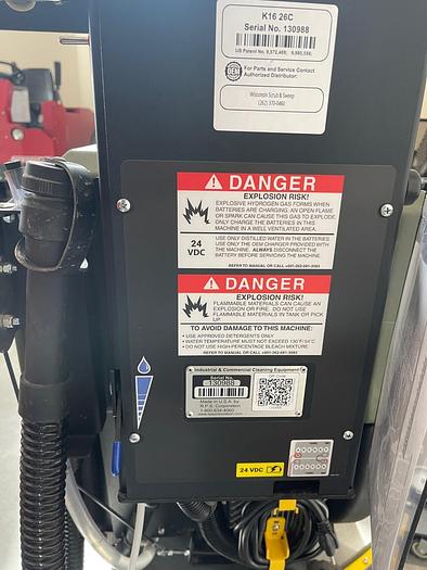 Used 2022 KODIAK K16 WALK-BEHIND FLOOR SCRUBBER (26" CYLINDRICAL)