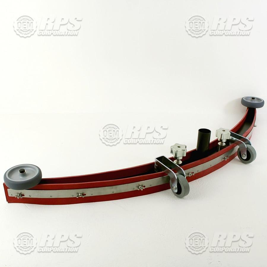 #290-7180 Squeegee, Complete Assembly, 45" with Linatex blades