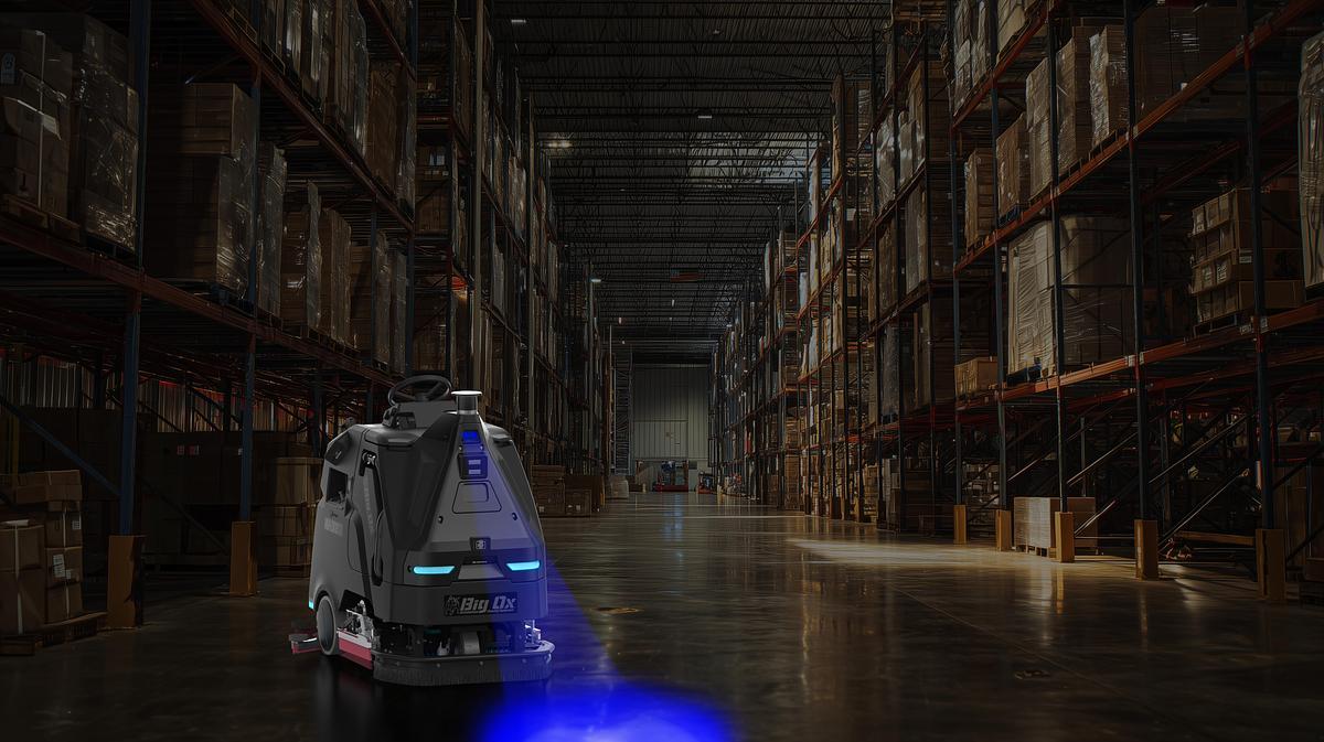 Used Big Ox Ai-32 Autonomous Floor Scrubber