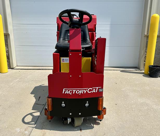 Used 2023 Factory Cat Pilot V2.0 Rider Floor Scrubber (25" Cylindrical)