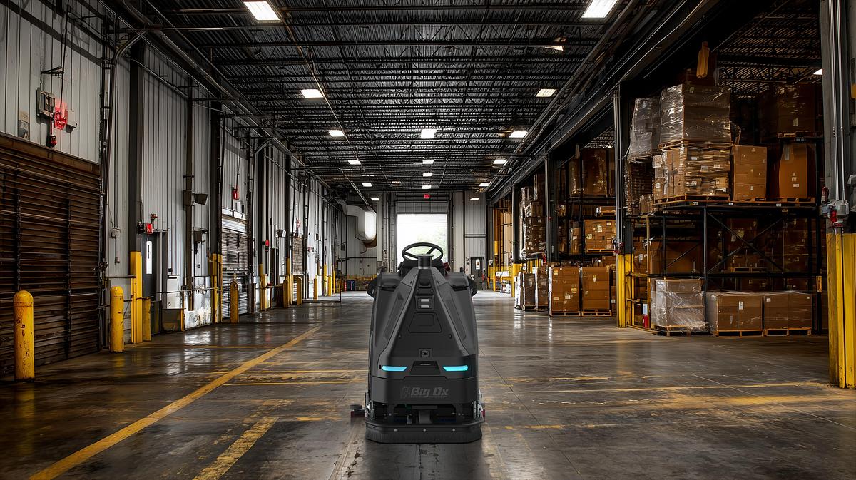 Used Big Ox Ai-32 Autonomous Floor Scrubber