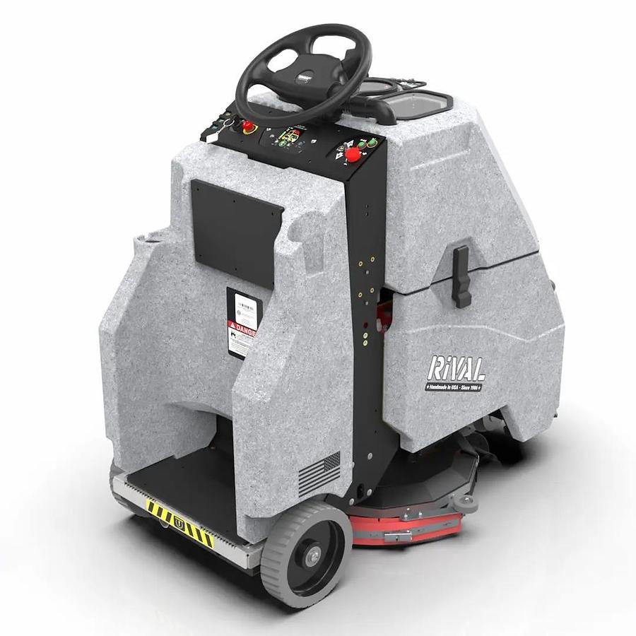 Tomcat Rival Stand-on (Chariot) Floor Scrubber (20" Disk)