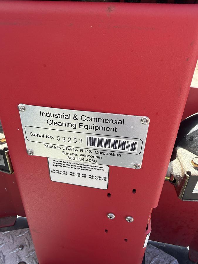 Used Refurbished Factory Cat TR Rider Sweeper