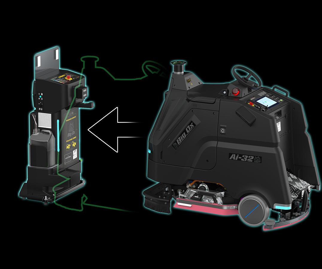 Used Big Ox Ai-32 Autonomous Floor Scrubber