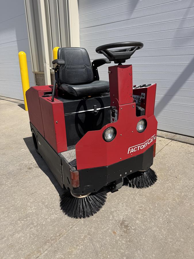 Used Refurbished Factory Cat TR Rider Sweeper