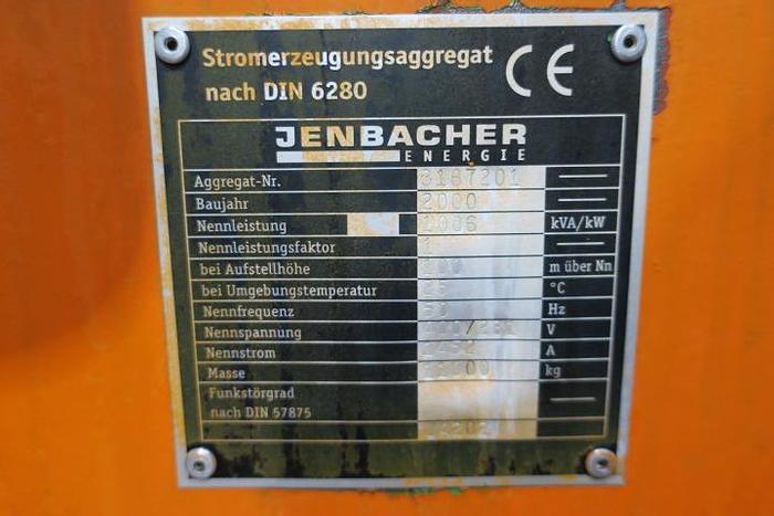 Used 2000 Jenbacher J320 - 1006 KWe