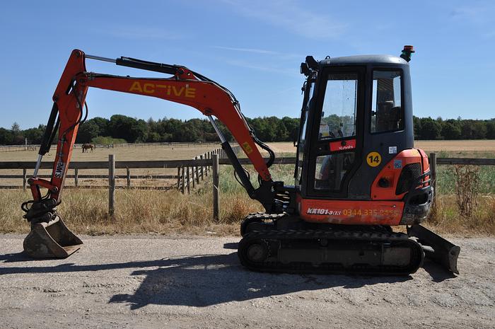 Used 2015 KUBOTA KX101-3a