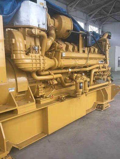 Used Caterpillar C 175 engine with Kato generators Very low working hours.