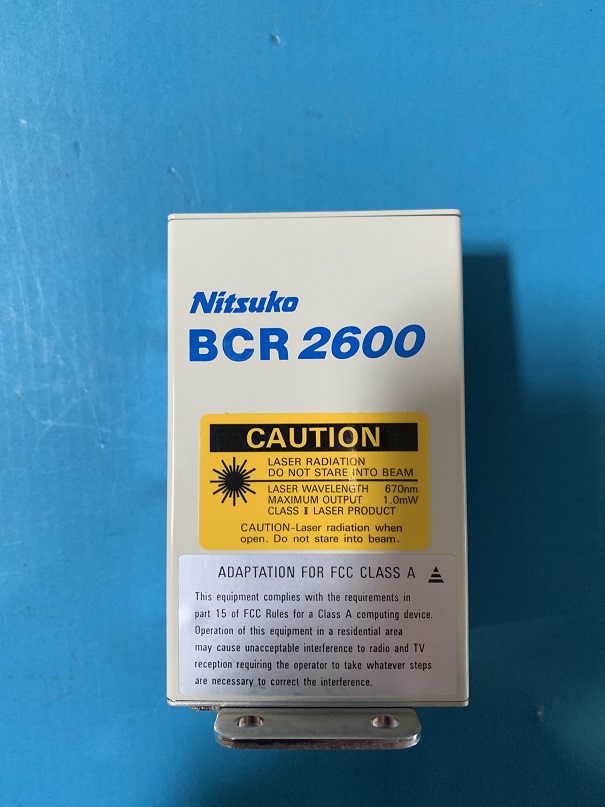 Used Nitsuko bar code scanner bcr 2600 plus power supply bcv5050