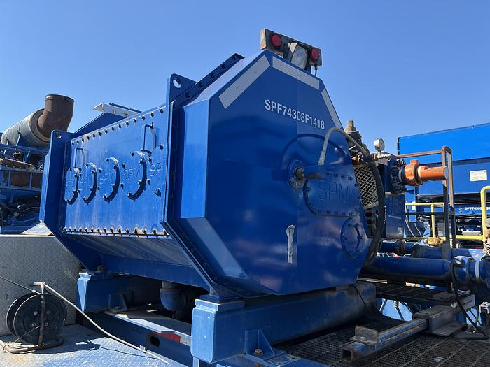 Used SPM QWS 2500 Quintuplex Frac Pump