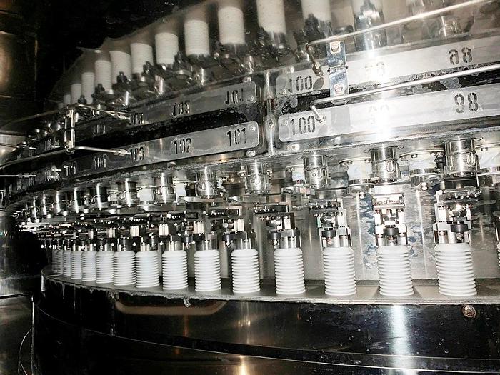 Unused Filler, Bottle, Rotary, 120-Valve, Mitsubishi, Aseptic #C743900