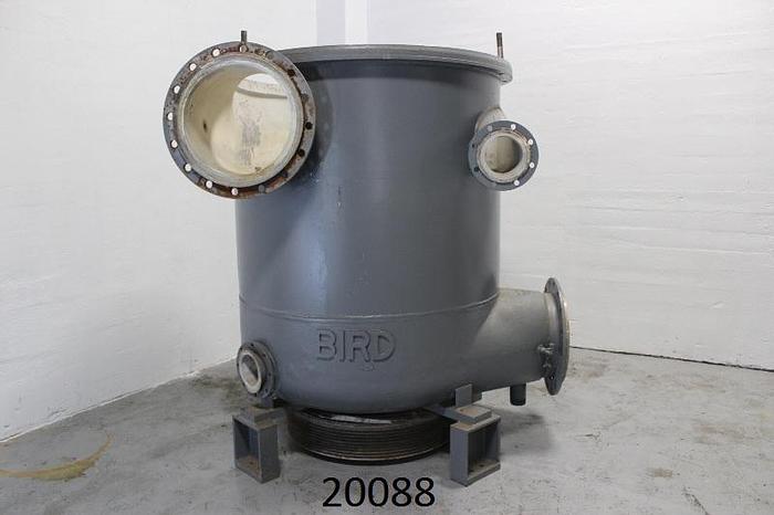 Used Bird 18 Pressure Screen, .062" Hole #20088