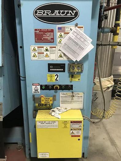 Used 2003 BRAUN 660LB GAS DRYER