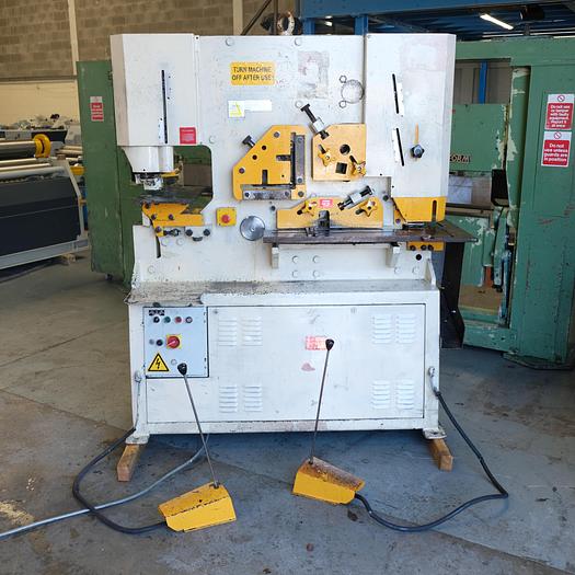 Used Geka 70 ton HYDRACROP HYD -70 Ton 2 Cylinder steelworker