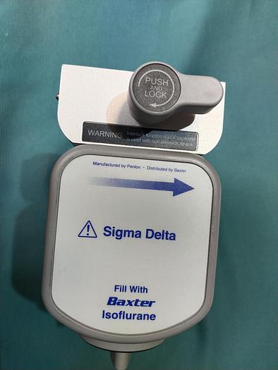 Gebraucht Baxter Sigma Delta Isoflurane Verdampfer Vaporizer