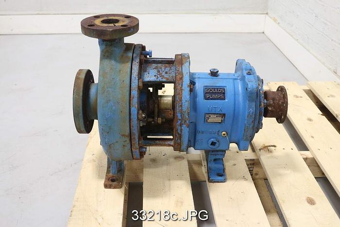 Used Goulds 3196 2x3x10 Pump #33218
