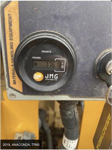 Used Anaconda TR60 on track stacker