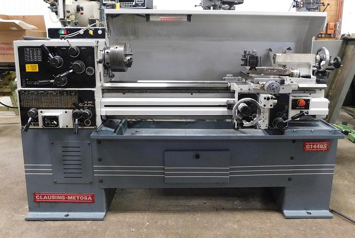 Used 2002 Clausing Metosa 13" x 40" Toolroom Lathe C1340S