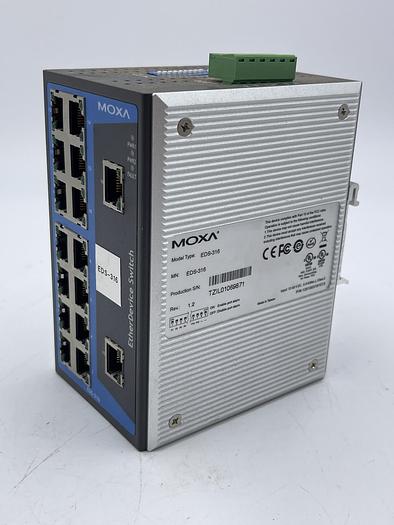 Used Moxa EDS-316 for Sale at ND Industrial Surplus