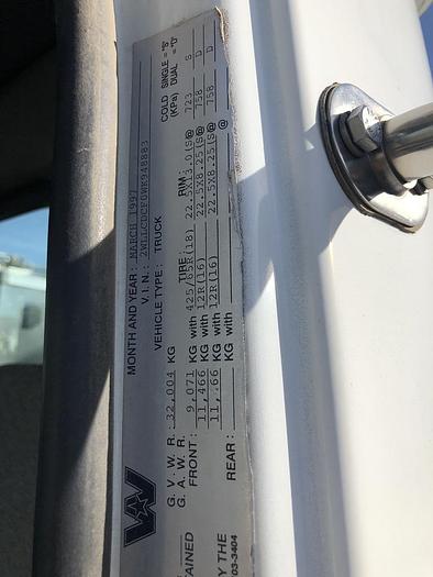 Used 1998 Western Star Heavy Duty Chassis 5864SS Severe Service